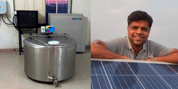 Noida Techies Innovate New System That Can Cool Milk Without Using Electricity!