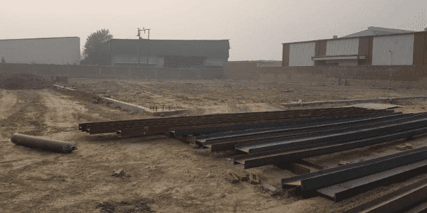 Construction of Inficold’s new 1.5 acre factory in Hapur, Uttar Pradesh